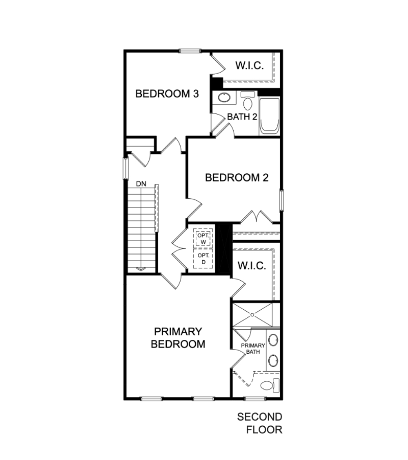 Hewitt 3 Bedroom New Home Floor Plan