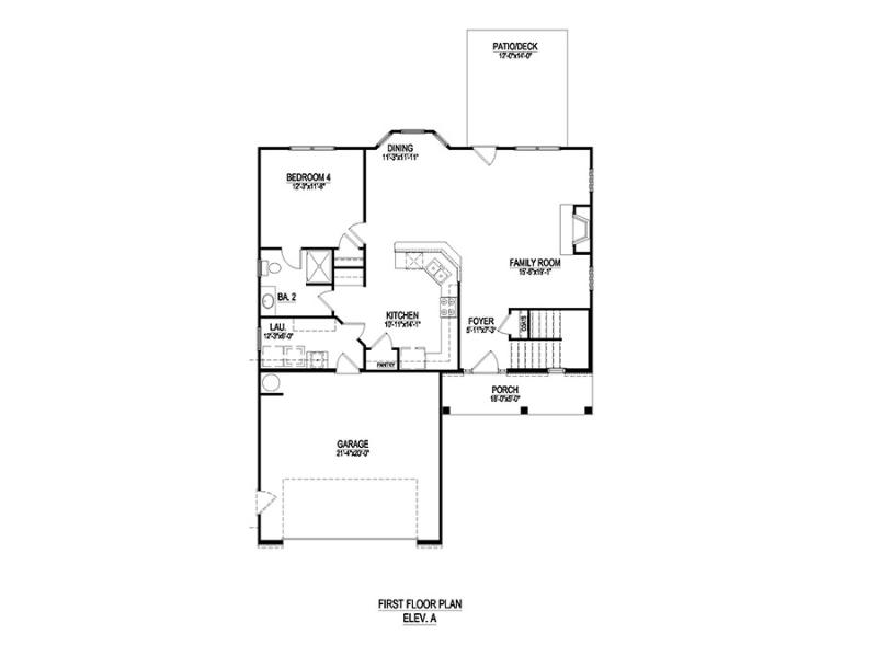 Abbott Home Floor Plan At Sedgewick In Lewisville NC Abbott Home Floor Plan At Sedgewick In Lewisville NC
