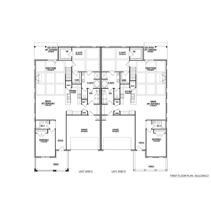 Kirkwood 2 Bedroom New Home Floor Plan